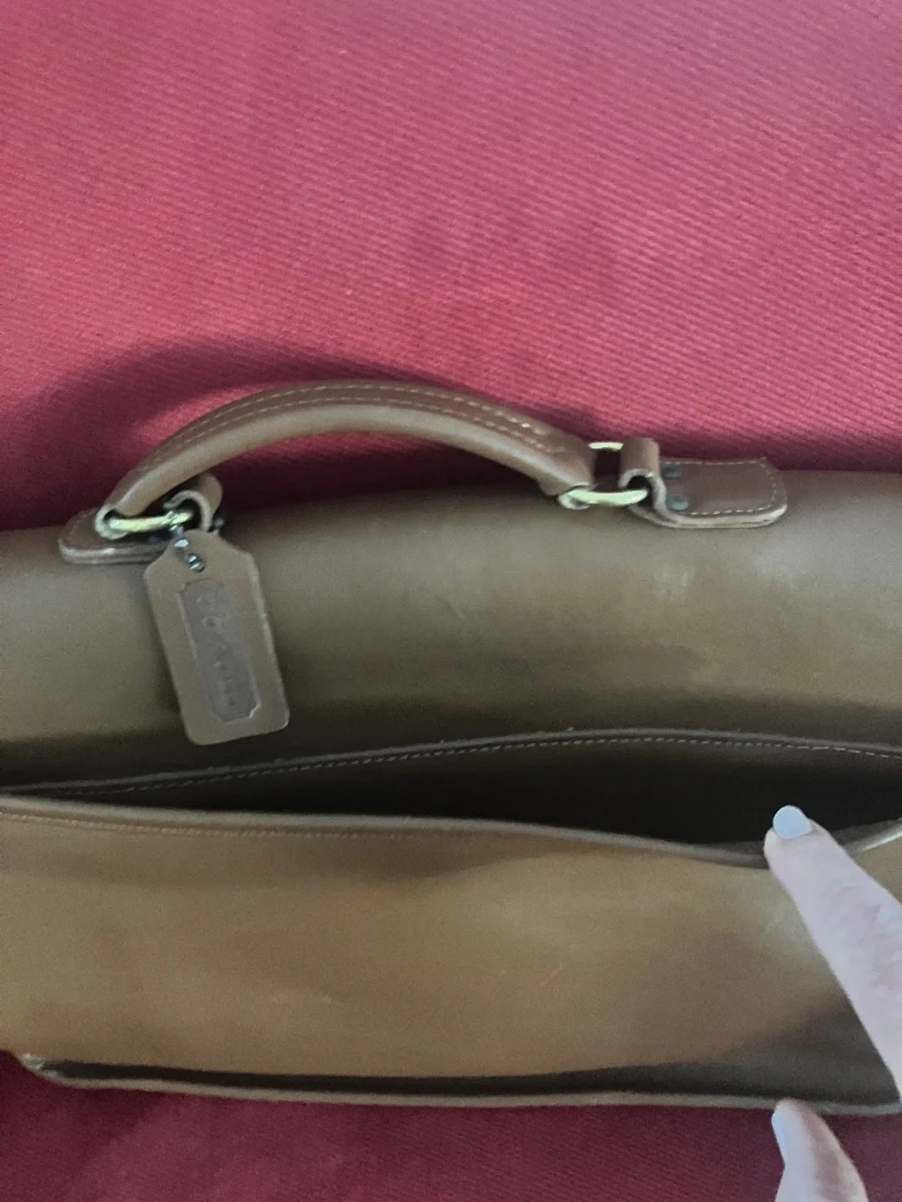 Coach Vintage Metropolitan leather bag